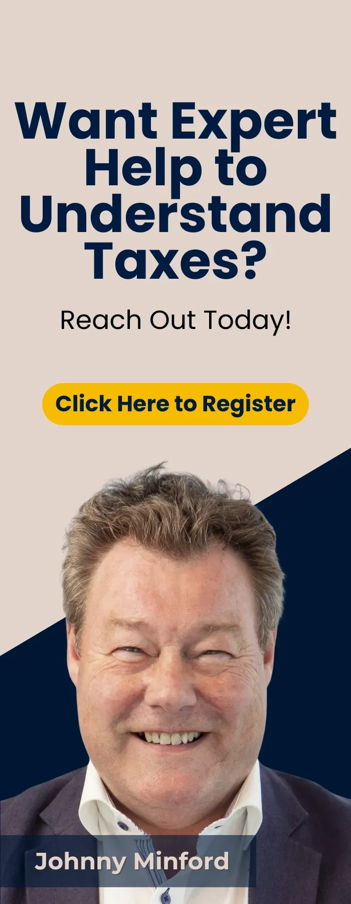 Johnny Minford Want to Reduce Your Tax Bill